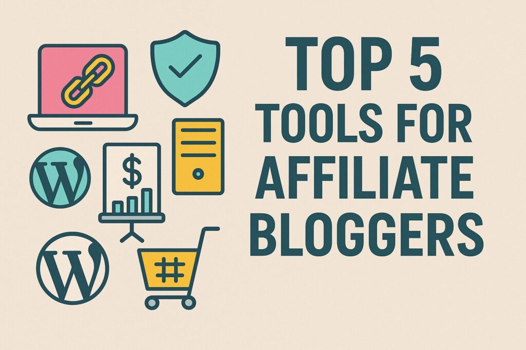 top 5 affiliate tools image